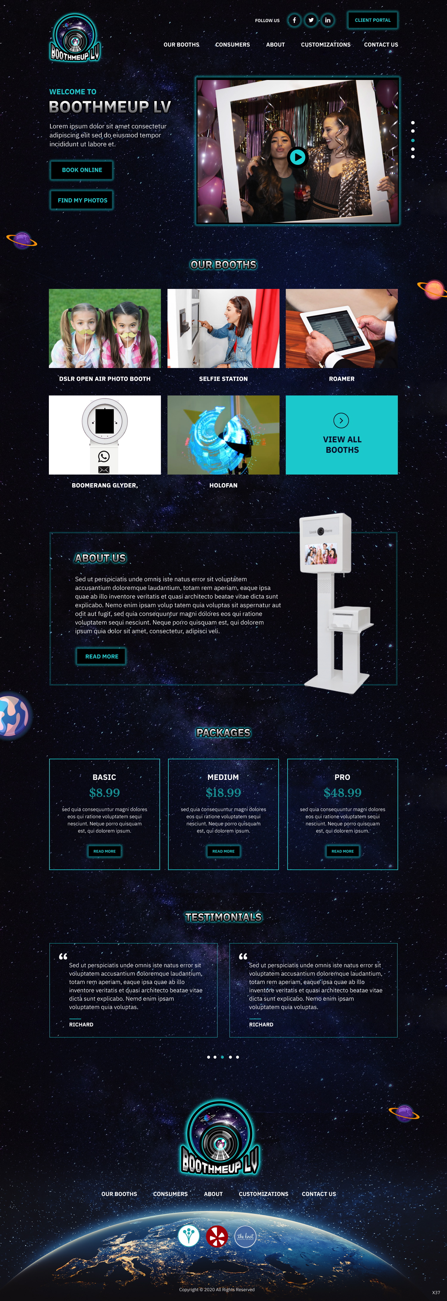 Wordpress Design by pb for Lemarr Consulting LLC | Design #25493284