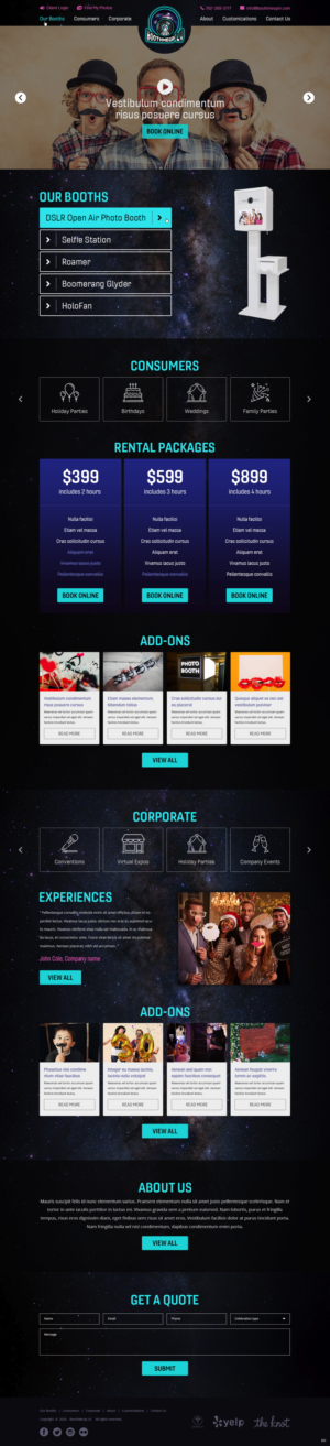 Design Wordpress par pb pour Lemarr Consulting LLC | Design : #25493285