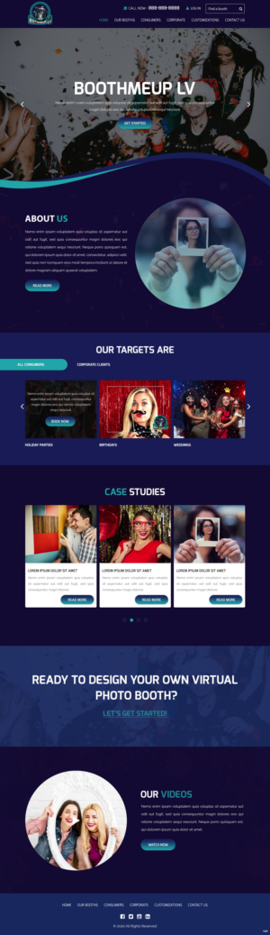 Design Wordpress par pb pour Lemarr Consulting LLC | Design : #25500217
