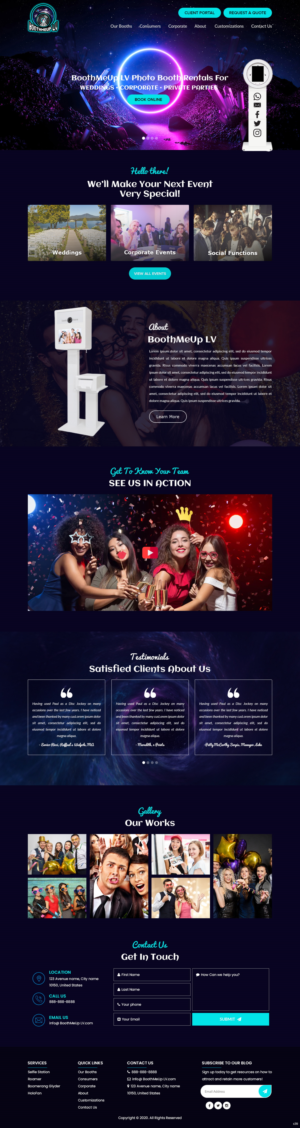 Design Wordpress par pb pour Lemarr Consulting LLC | Design : #25500218