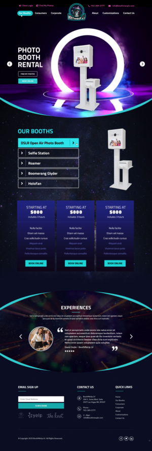 Wordpress Design by pb for Lemarr Consulting LLC | Design #25562062