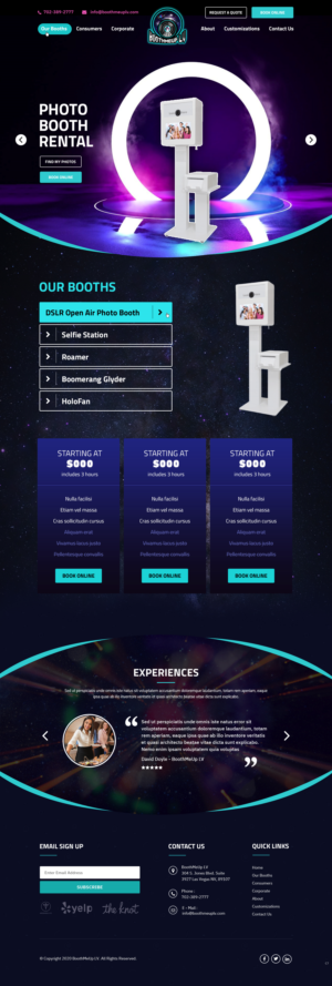 Design Wordpress par pb pour Lemarr Consulting LLC | Design : #25573268