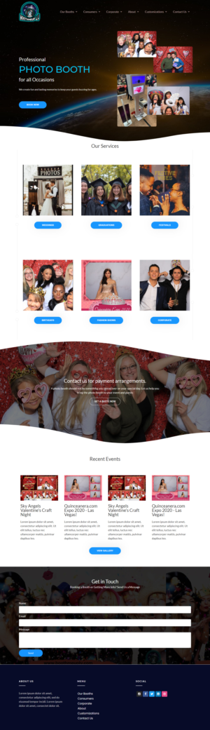 Design Wordpress par OiligrivTomas pour Lemarr Consulting LLC | Design : #25529170