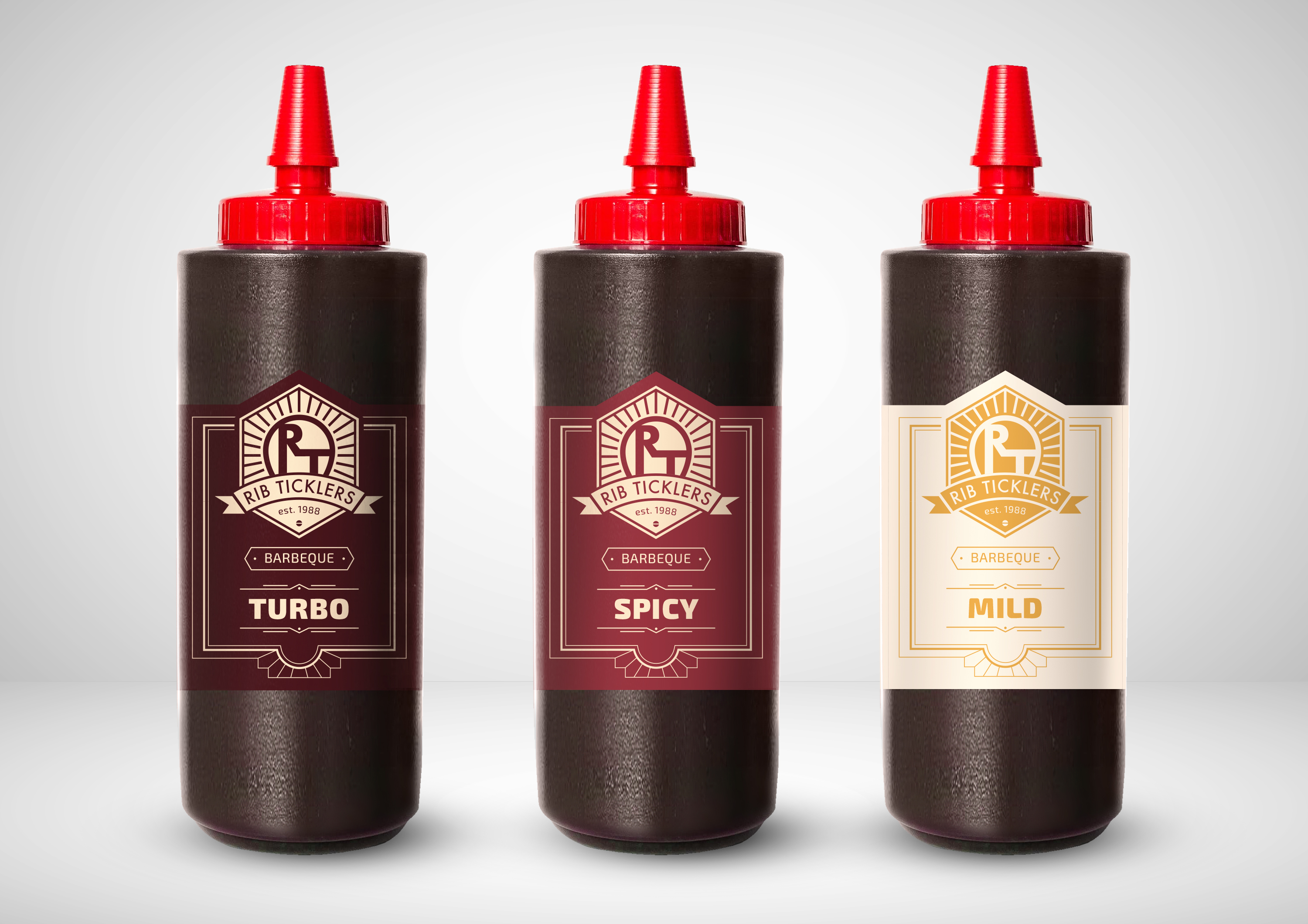 Label Design by imrannuger for Ribticklers BBQ Sauce | Design #25518424