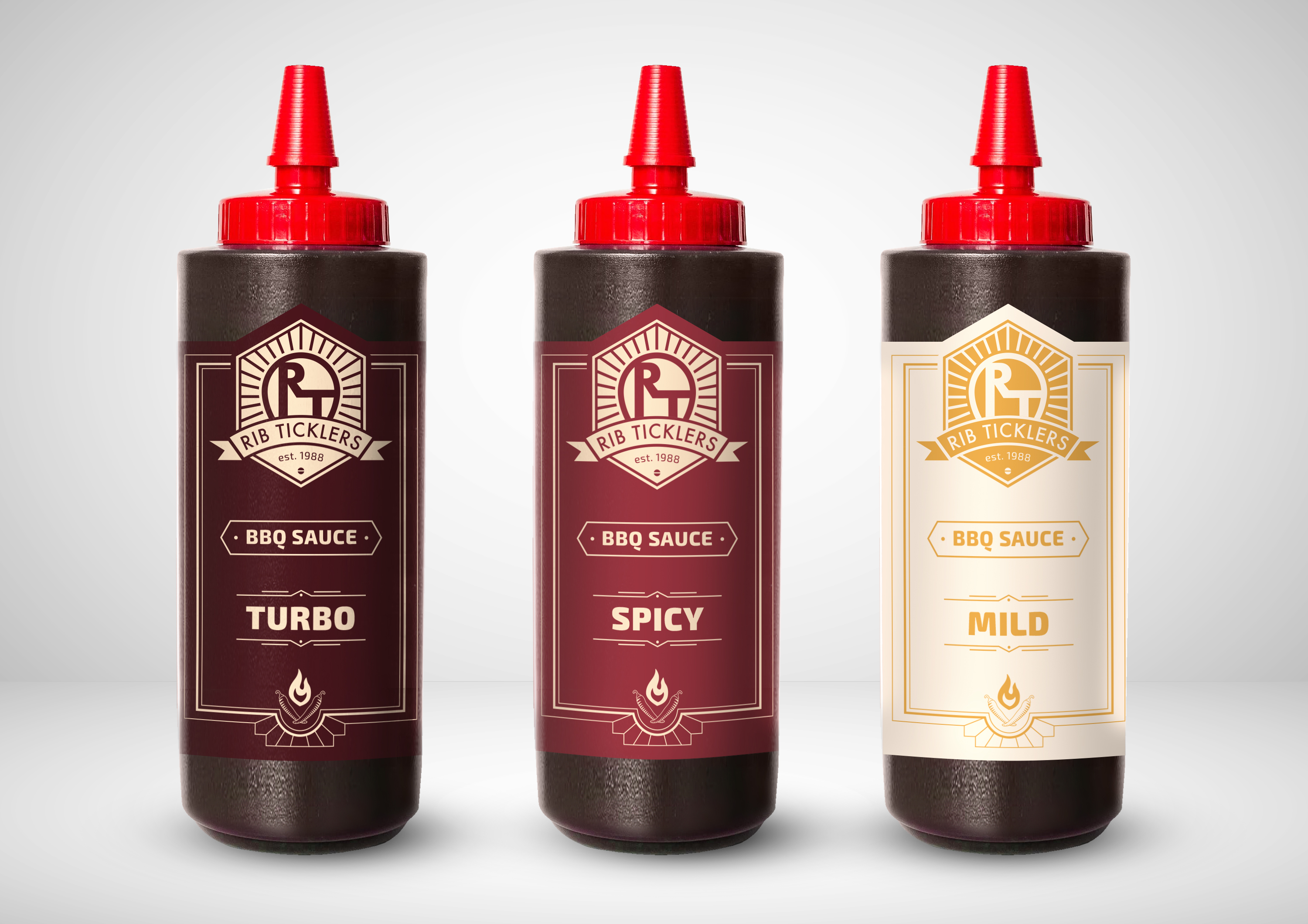 Label Design by imrannuger for Ribticklers BBQ Sauce | Design #25521802