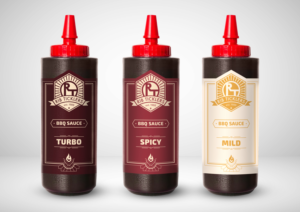 Etikett-Design von imrannuger für Ribticklers BBQ Sauce | Design #25547494