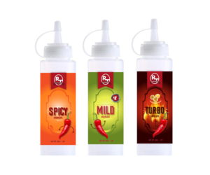 Label Design by Ileana Blanco for Ribticklers BBQ Sauce | Design: #25568666