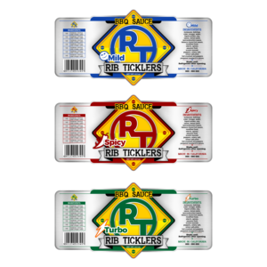 Label Design by VEDG for Ribticklers BBQ Sauce | Design: #25519467