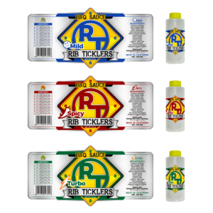Label Design by VEDG for Ribticklers BBQ Sauce | Design: #25527934