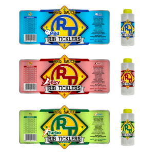 Label Design by VEDG for Ribticklers BBQ Sauce | Design: #25527937