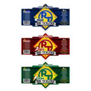 Label Design by VEDG for Ribticklers BBQ Sauce | Design: #25553715