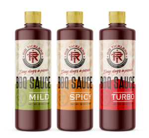 Label Design by SofiaDesignStudio for Ribticklers BBQ Sauce | Design: #25508548