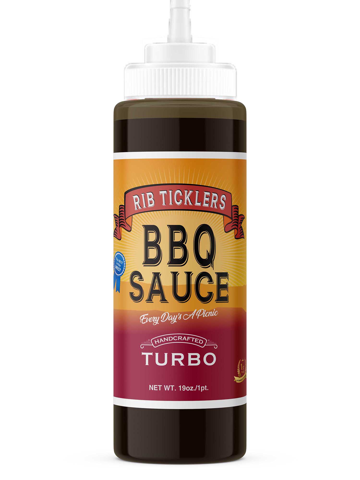 Label Design by ronin71 for Ribticklers BBQ Sauce | Design #25642062