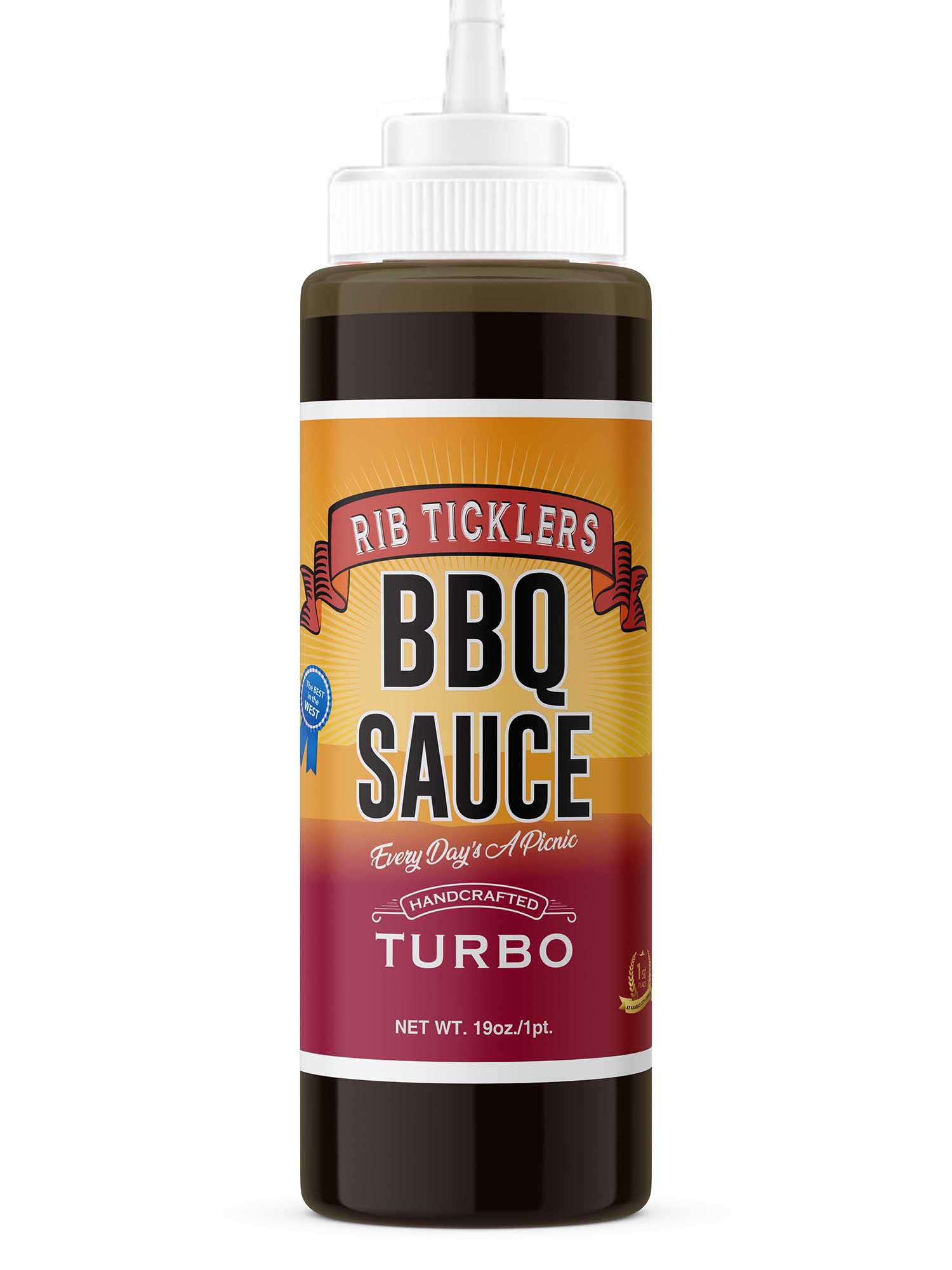 Label Design by ronin71 for Ribticklers BBQ Sauce | Design #25644720