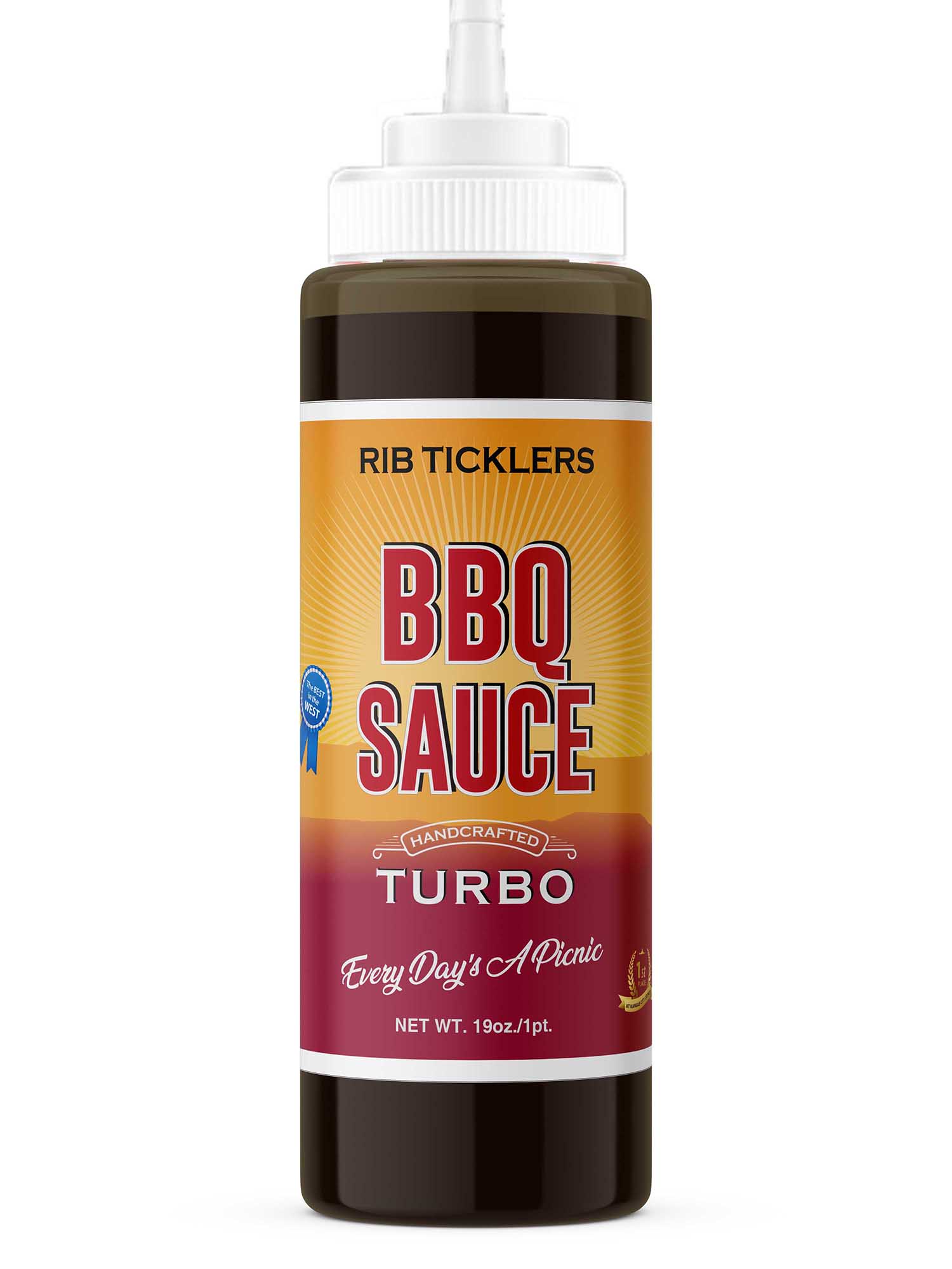 Label Design by ronin71 for Ribticklers BBQ Sauce | Design #25652655