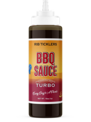 Label Design by ronin71 for Ribticklers BBQ Sauce | Design: #25652655