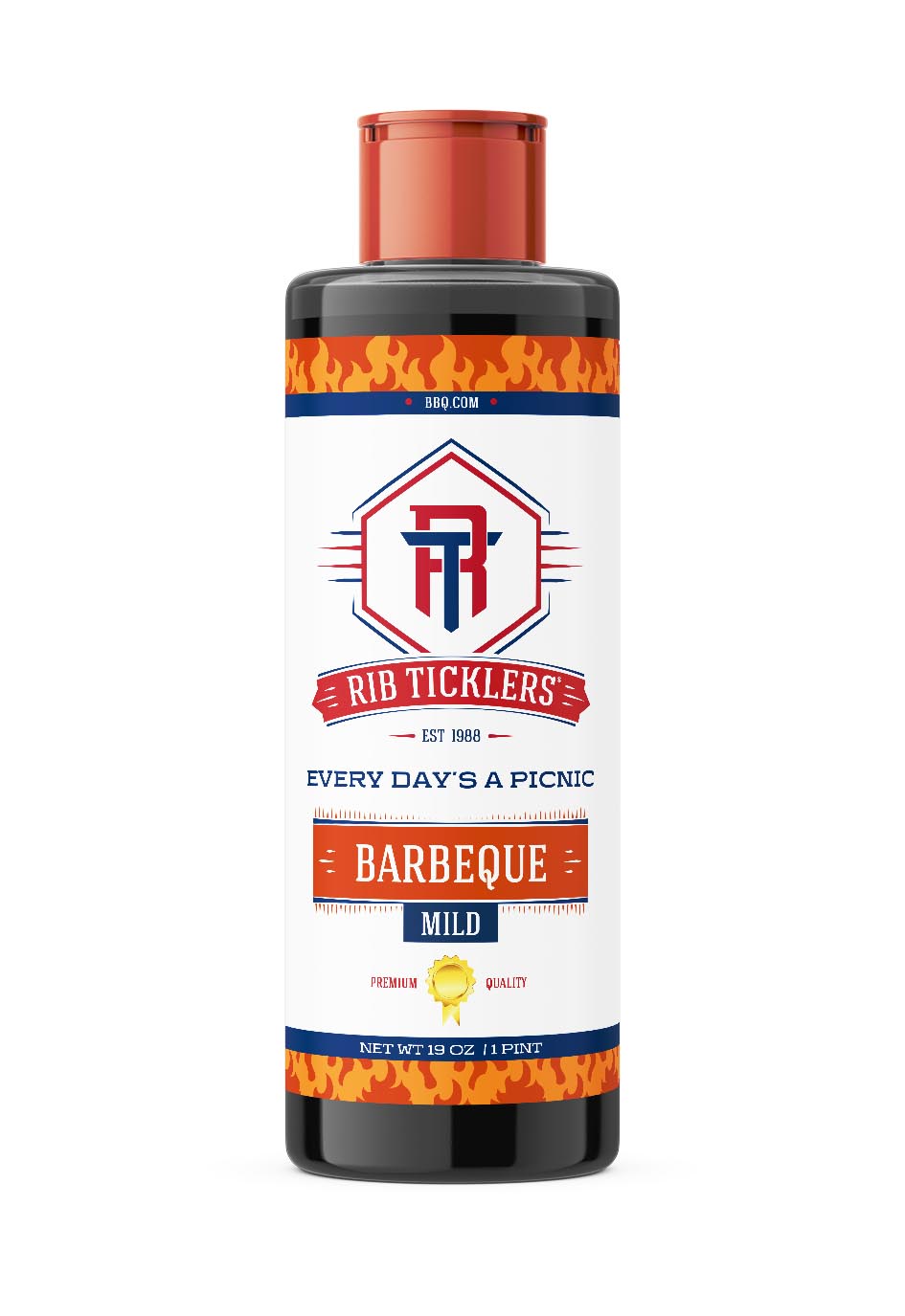 Label Design by 68_Design for Ribticklers BBQ Sauce | Design #25524747
