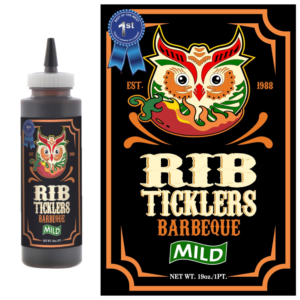 Label Design by Susilaningsih 2 for Ribticklers BBQ Sauce | Design: #25561023
