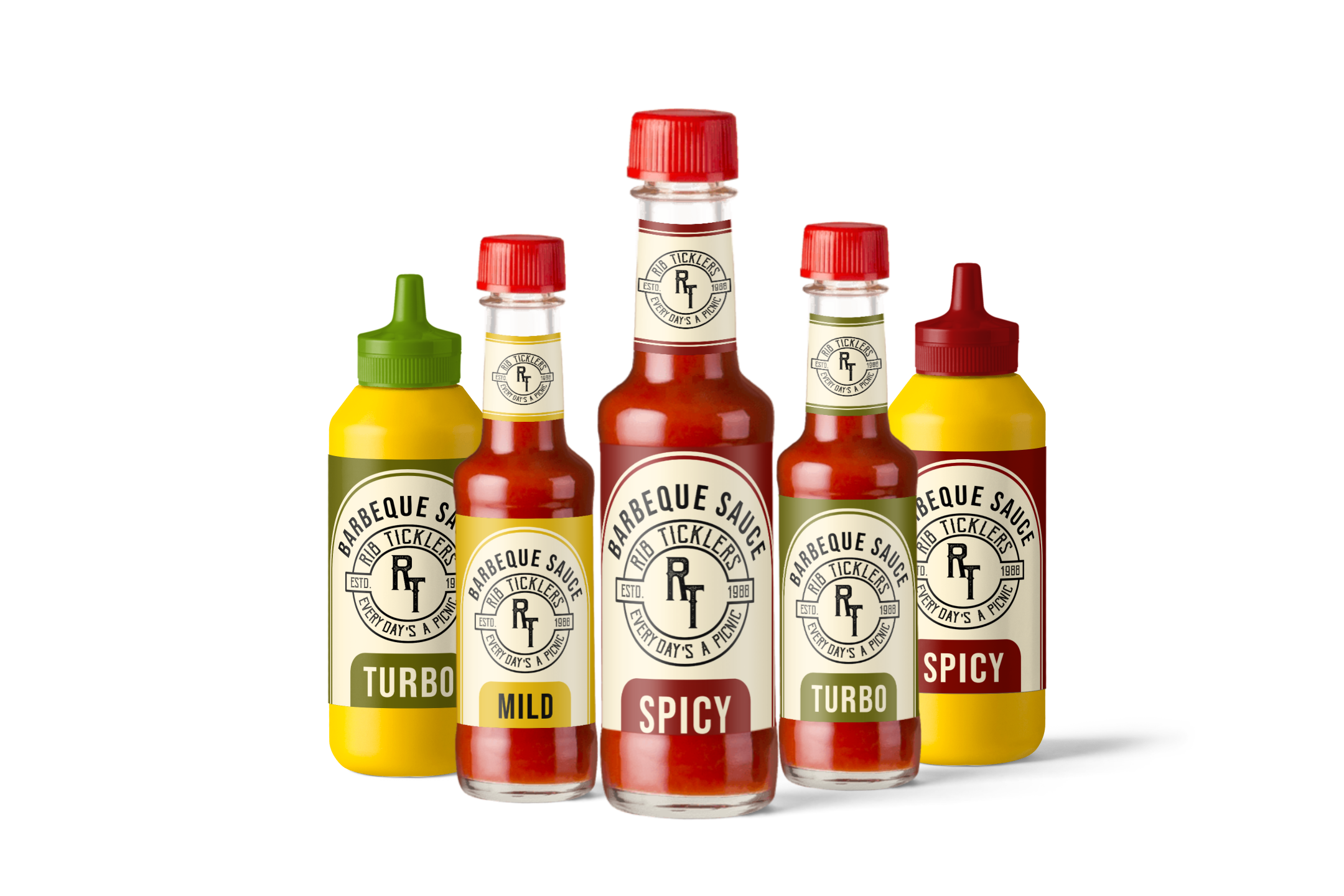 Design Étiquette par Rid D. Sign pour Ribticklers BBQ Sauce | Design #25504595