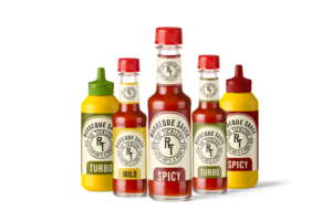 Label Design by Rid D. Sign for Ribticklers BBQ Sauce | Design: #25504595