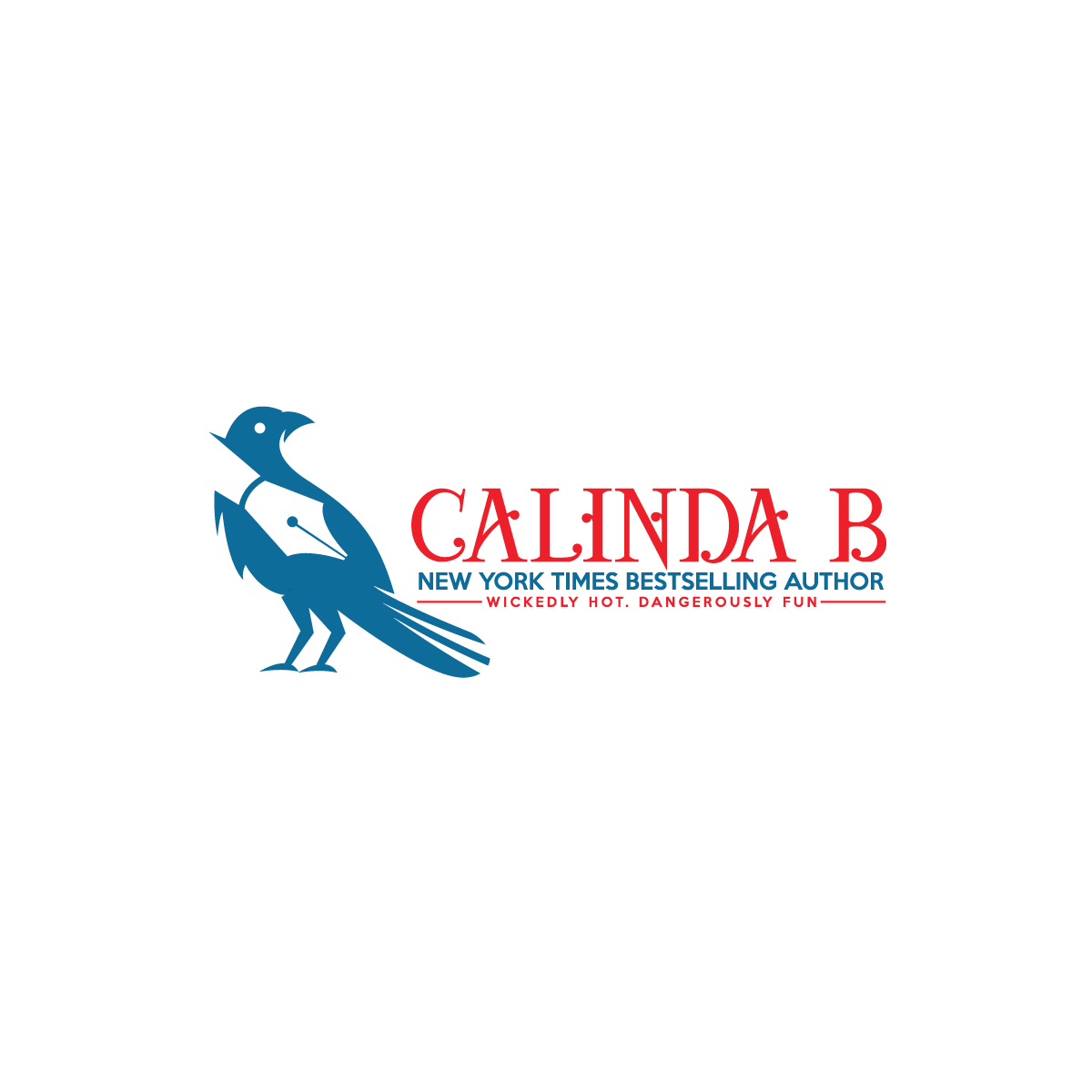 Logo Design by Graphic Bricks for Calinda B Author | Design #25537327