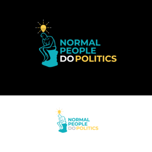 Normal People Do Politics, NPDP, or no text. | Logo Design by Graphic Bricks