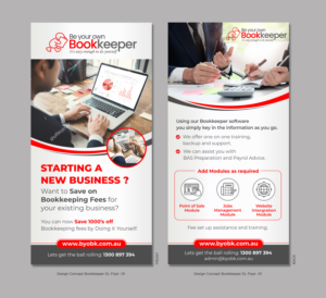 Flyer  Be Your Own Bookkeeper | Flyer Design by D Creative