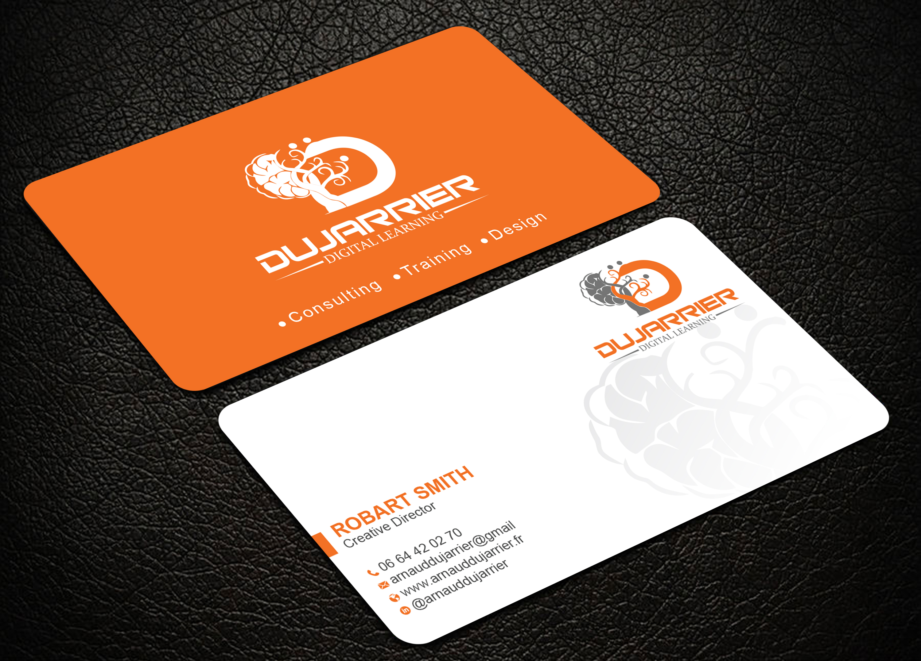 Business Card Design by Uttom 2 for Arnaud Dujarrier | Design #25544489
