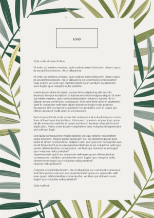 Word Template Design by DaleenSmit