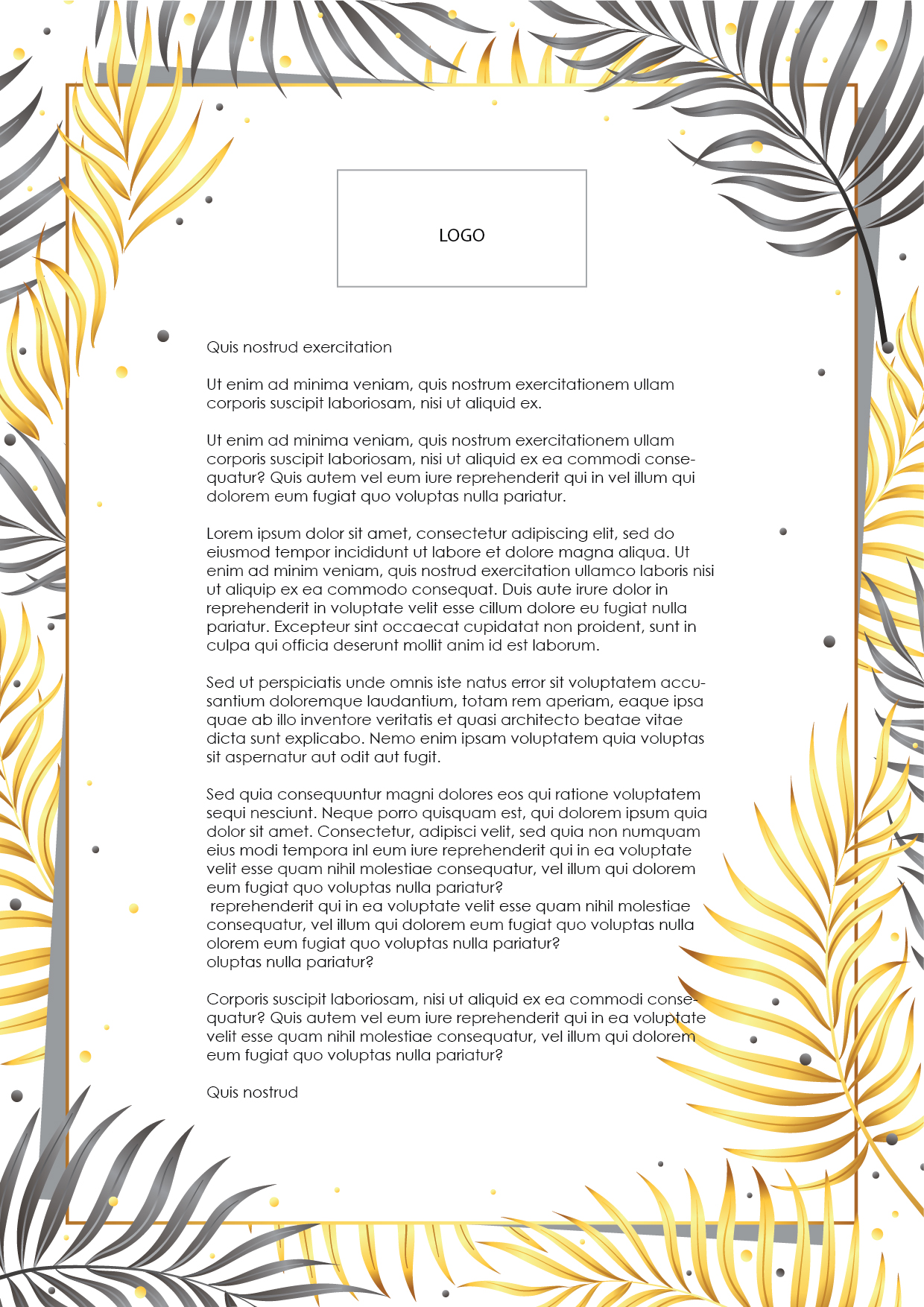 Word Template Design by DaleenSmit for this project | Design #25554259