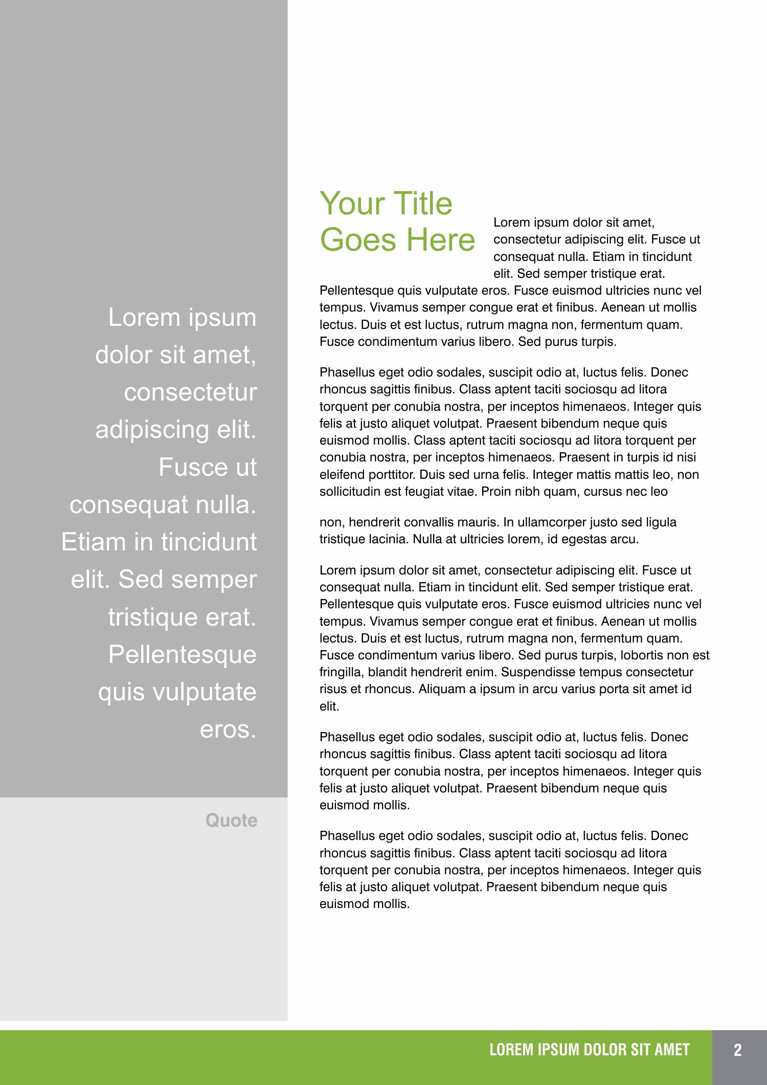 Word Template Design by nng for this project | Design #25553301