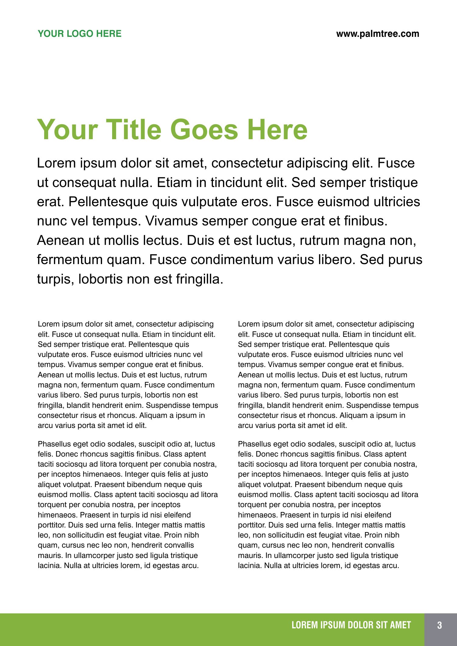 Word Template Design by nng for this project | Design #25553302