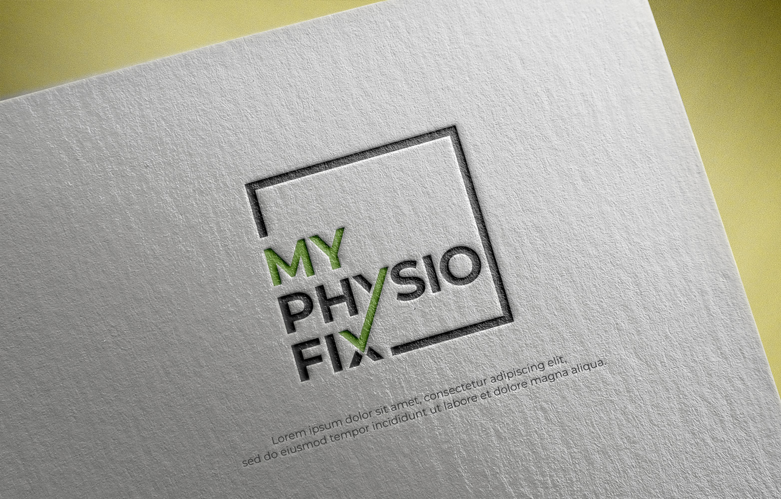 Logo Design by Senpachie for My Physio Fix | Design #25494084