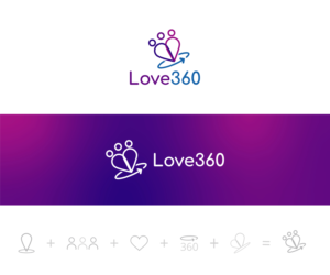 Luv360 or Love360 | Logo Design by jnh