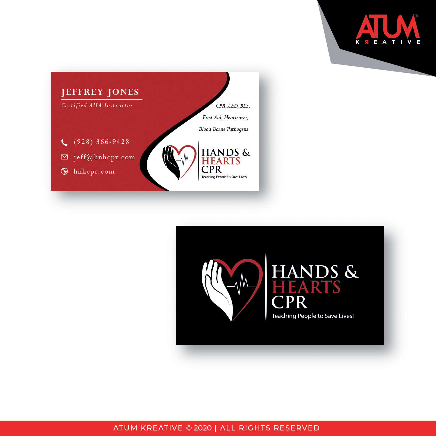 Business Card Design by Atum Kreative™ for Jeffery Jones | Design #25494076