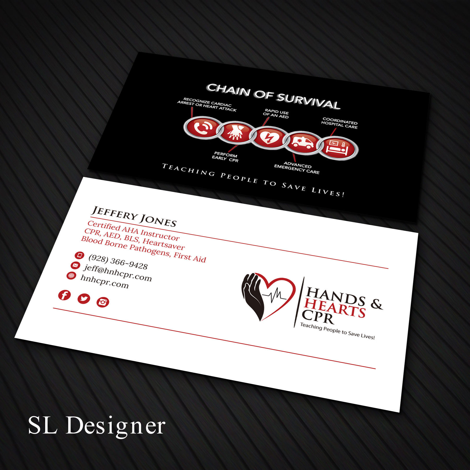 Business Card Design by SL Designer for Jeffery Jones | Design #25493731
