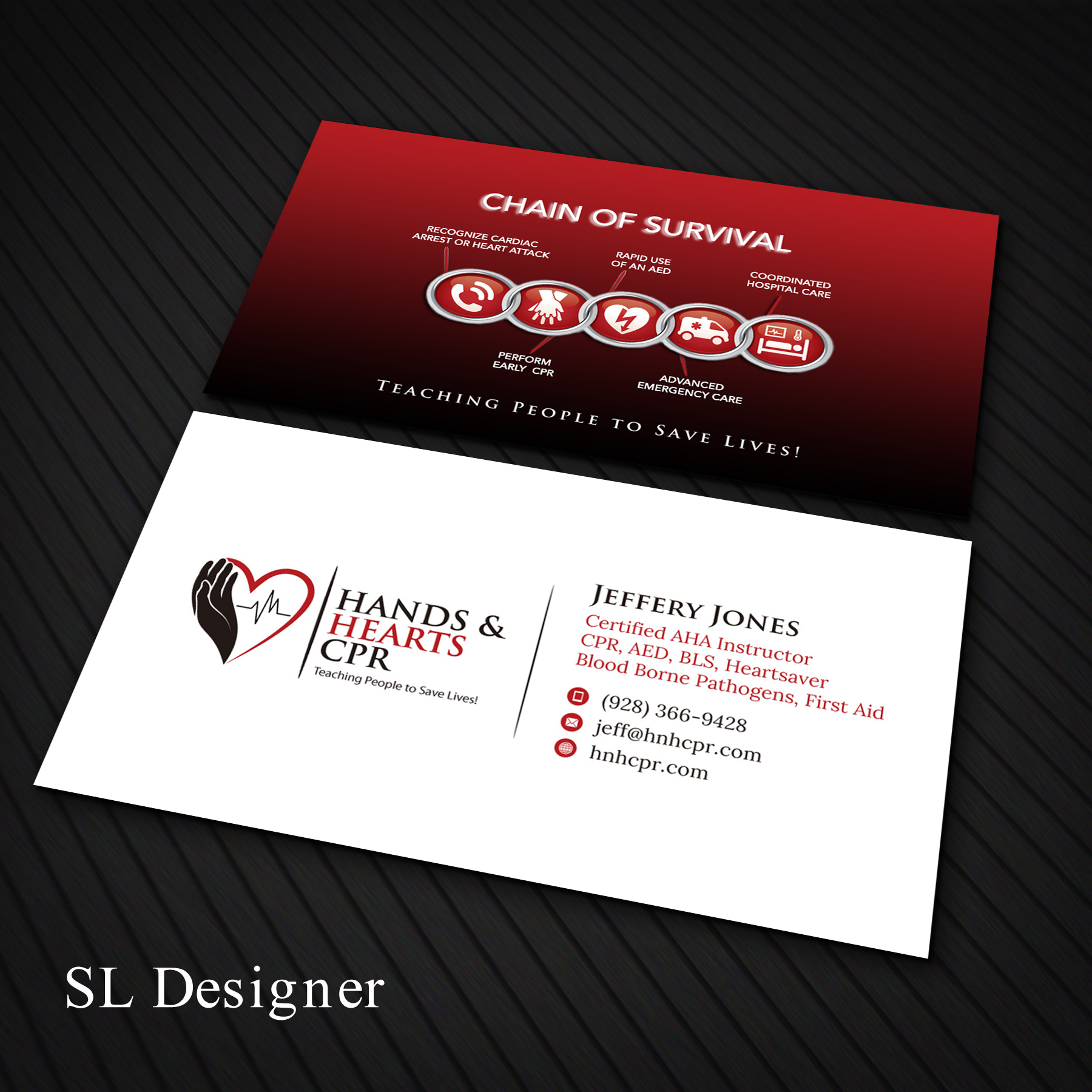 Diseño de Tarjeta de Presentación por SL Designer para Jeffery Jones | Diseño #25493733