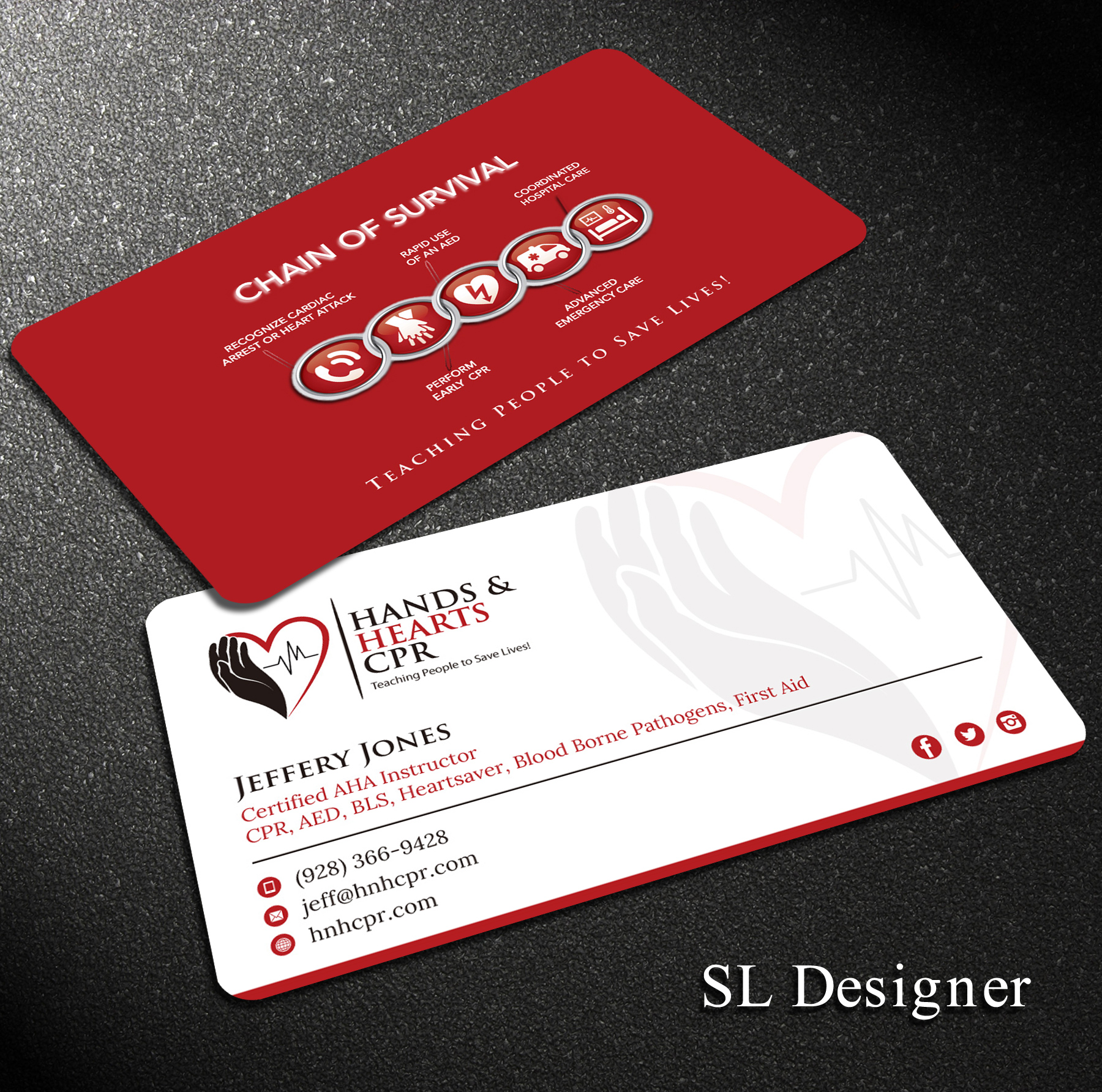 Design de Carte de Visite par SL Designer pour Jeffery Jones | Design #25493744