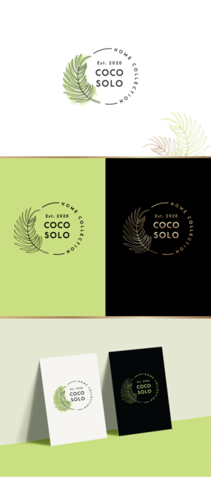CocoSolo Home Collection Est. 2020 | Logo Design by AHGDesign