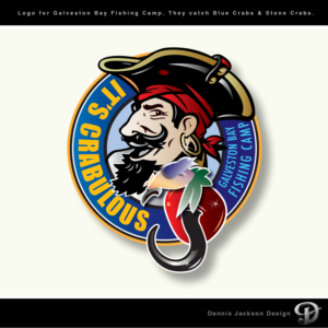 It's Crabulous!  | Logo Design by Dennis Jackson Design