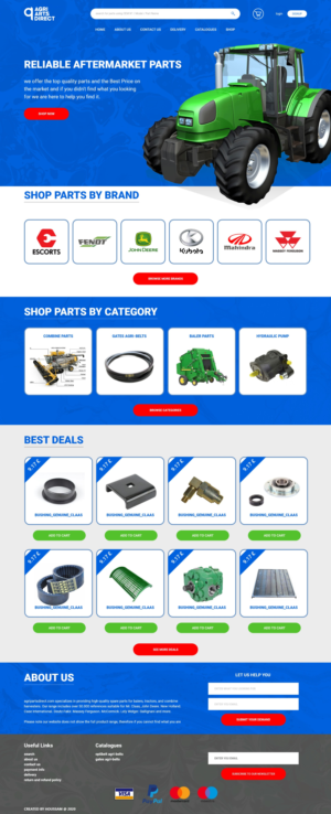 Shopify-Design von houssam abid für dieses Projekt | Design #25538737
