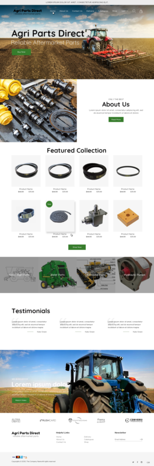 Shopify-Design von pb für dieses Projekt | Design: #25500181