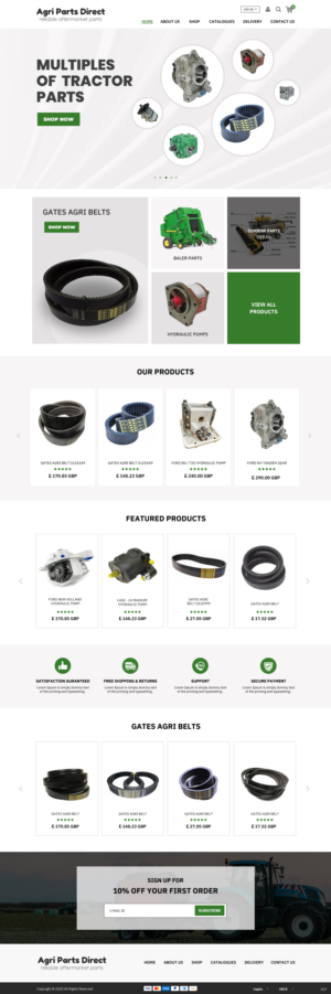 Shopify-Design von pb für dieses Projekt | Design: #25507695