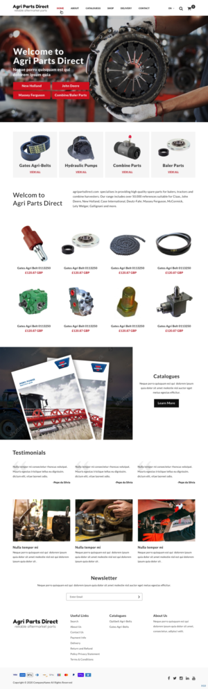 Shopify-Design von pb für dieses Projekt | Design: #25519684