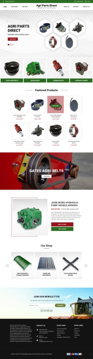 Shopify-Design von pb für dieses Projekt | Design #25543736