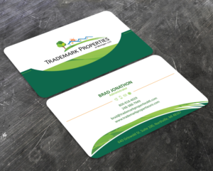 Business Card Design by Verified artistry (Design garden) for Trademark Properties of Michigan, LLC | Design: #25510258