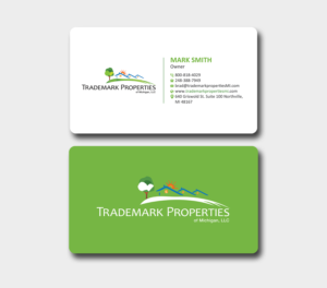 Business Card Design by Uttom 2 for Trademark Properties of Michigan, LLC | Design: #25499895