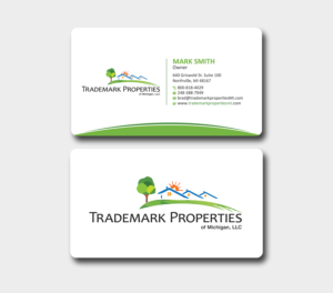 Business Card Design by Uttom 2 for Trademark Properties of Michigan, LLC | Design: #25501063