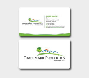 Business Card Design by Uttom 2 for Trademark Properties of Michigan, LLC | Design: #25501064