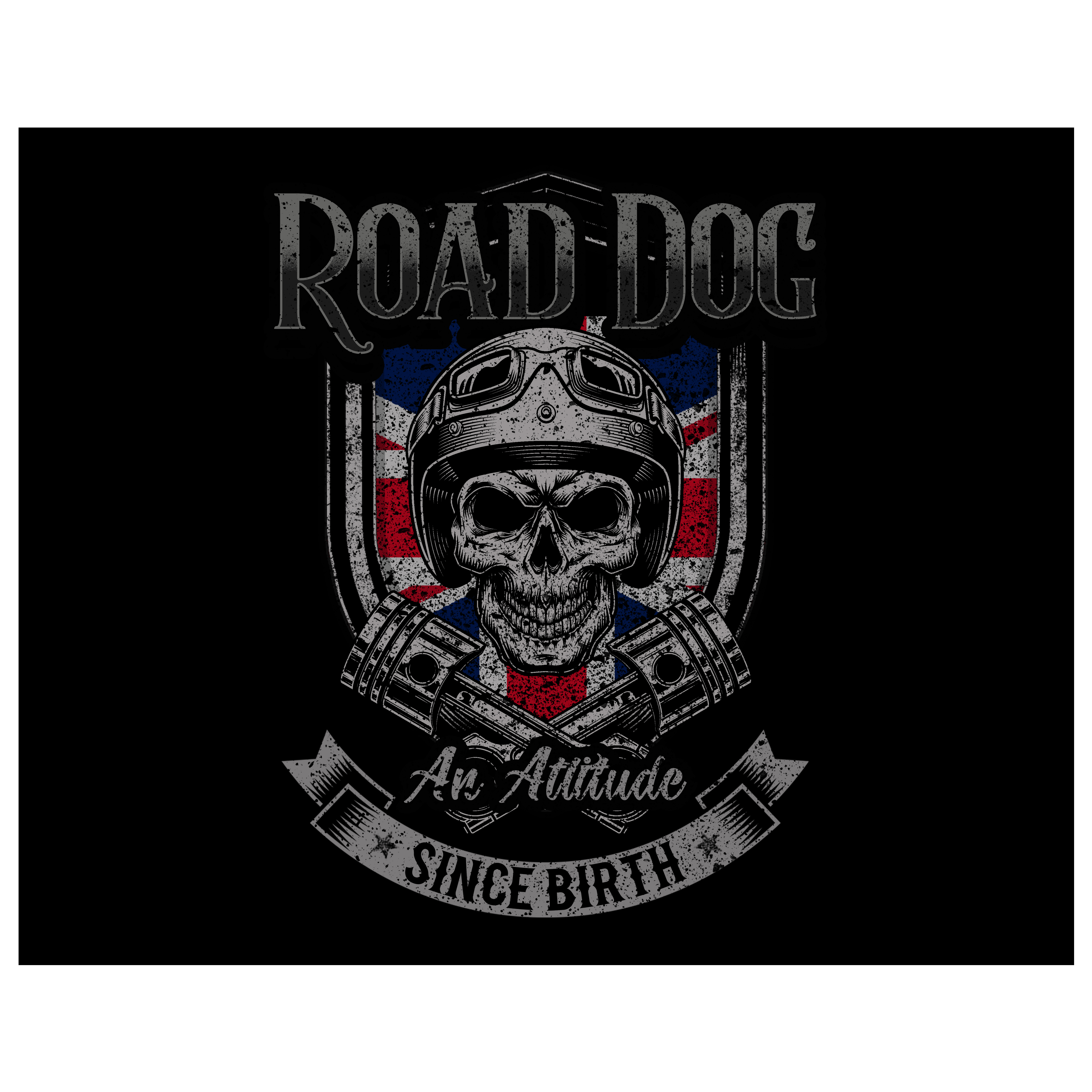 T-shirt Design by Disenio Workz for Road Dog Apparel | Design #25538834